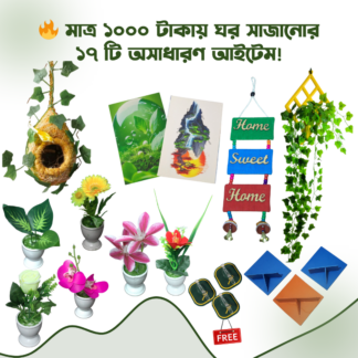 মাত্র ১০০০ টাকায় ঘর সাজানোর ১৭ টি অসাধারণ আইটেম - Bilashi Shop
