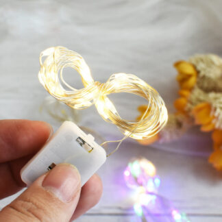 স্ট্রিং লাইট 2 মিটার 20 LED Golden - Bilashi Shop